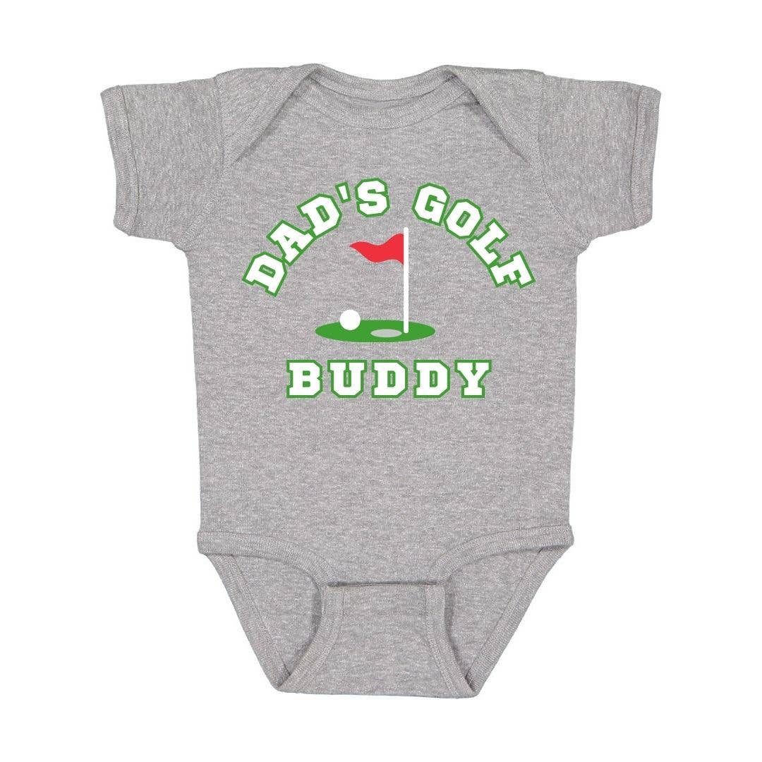 Dad's Golf Buddy Short Sleeve Bodysuit - Sports - Baby