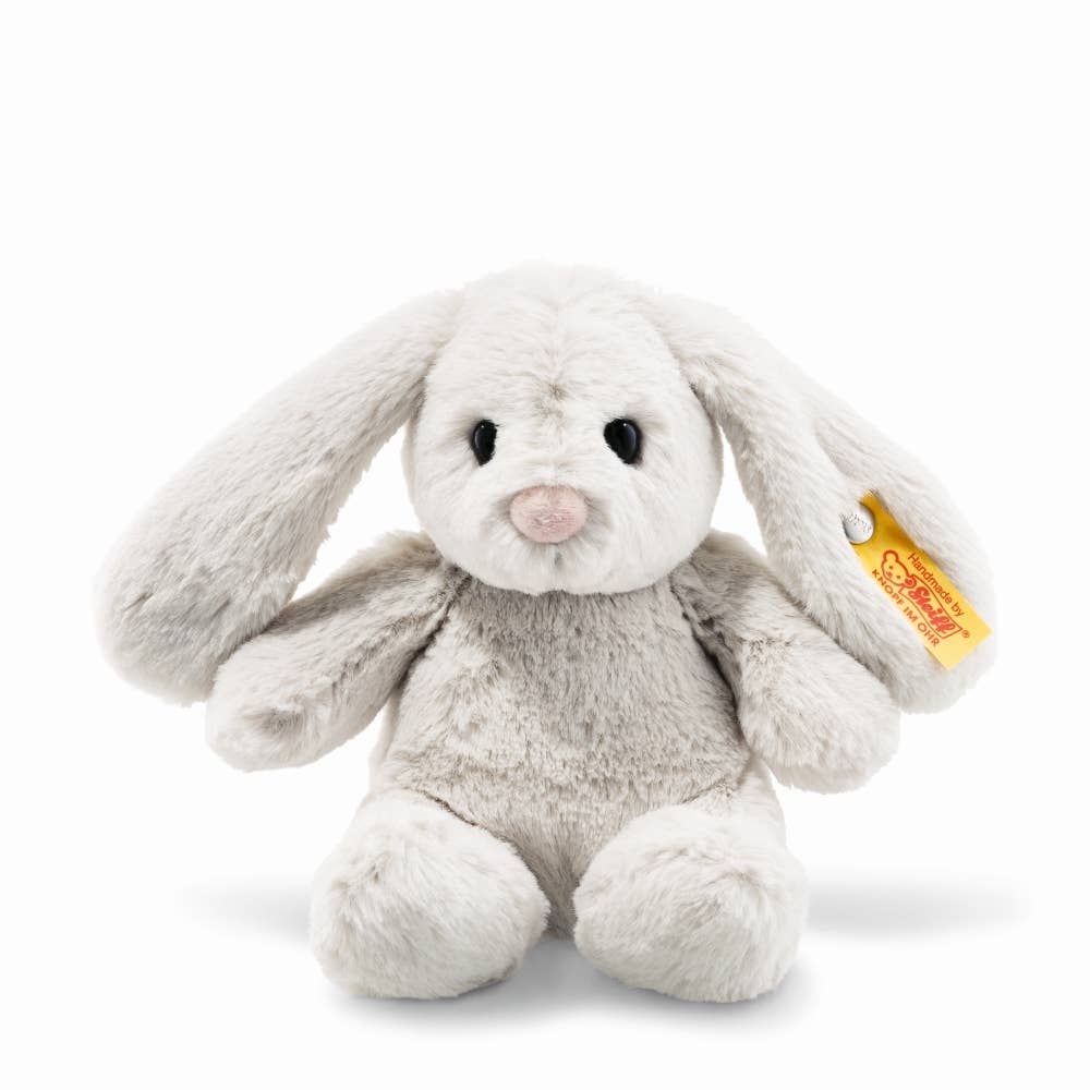 Hoppie Rabbit Plush Animal Toy, 7 Inches