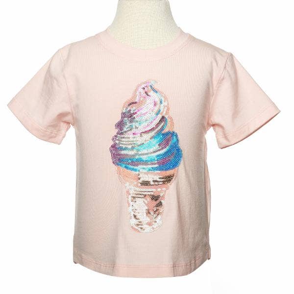 Ice Cream Sequin Tee