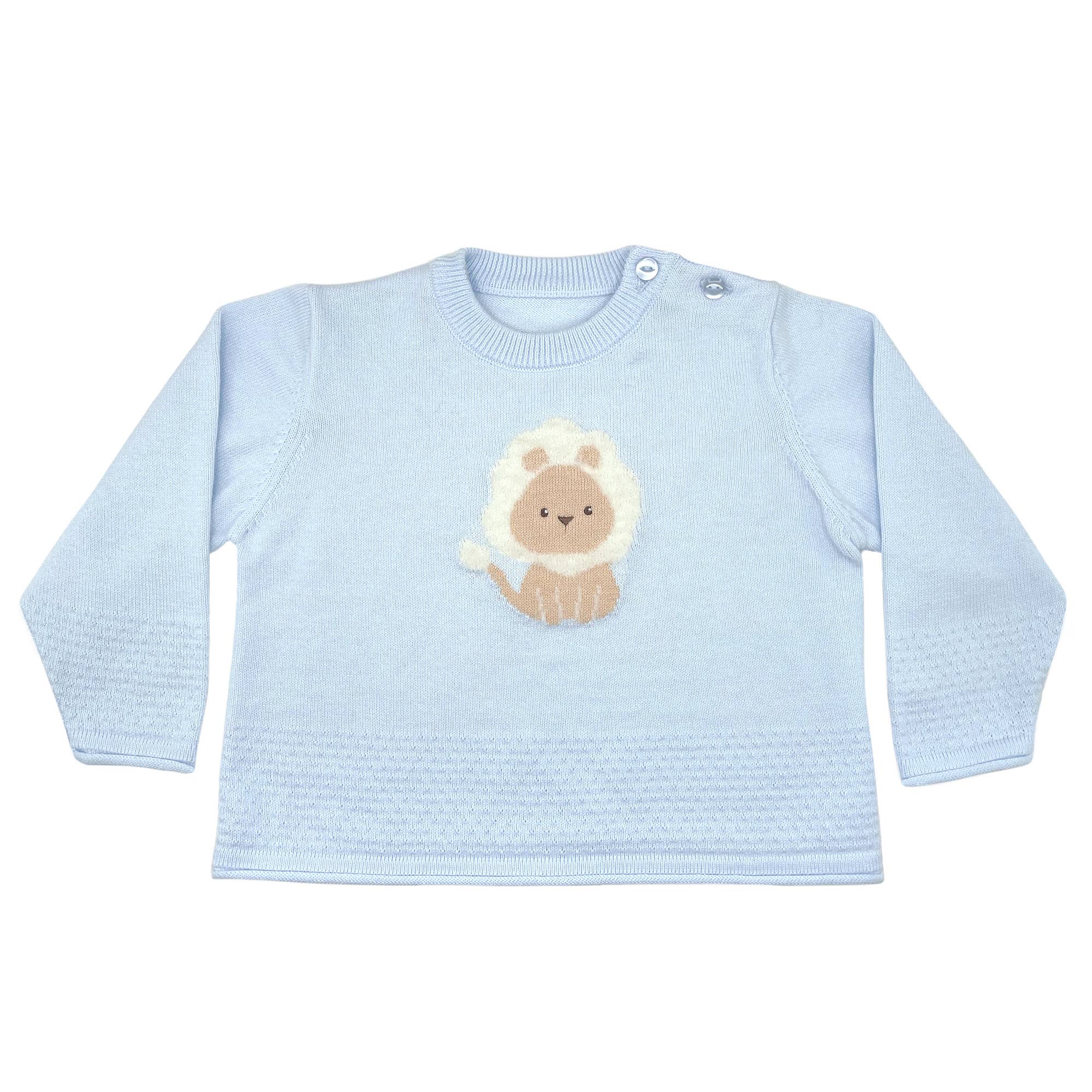 Baby Lion Lightweight Knit Sweater