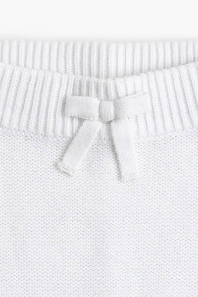 Little Darling Knit Set | White