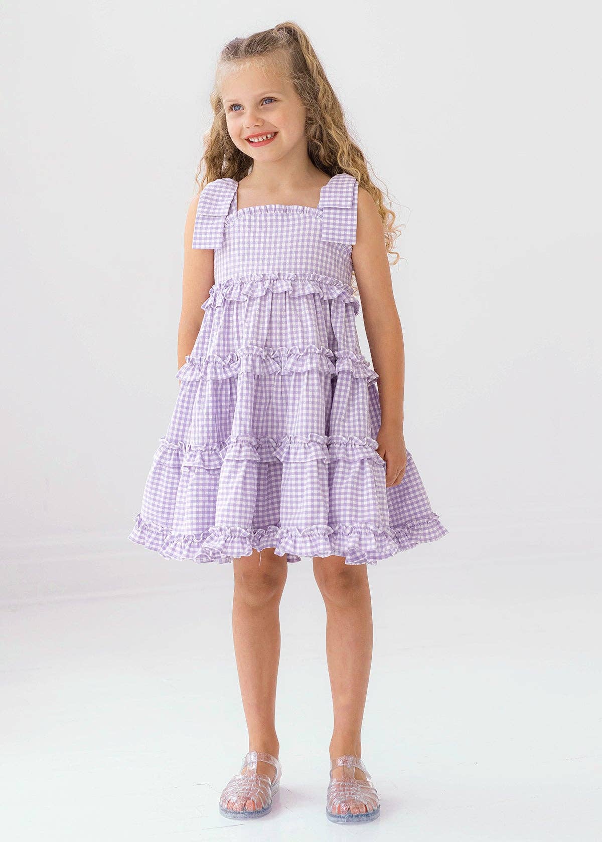 Super Bloom Tiered Dress