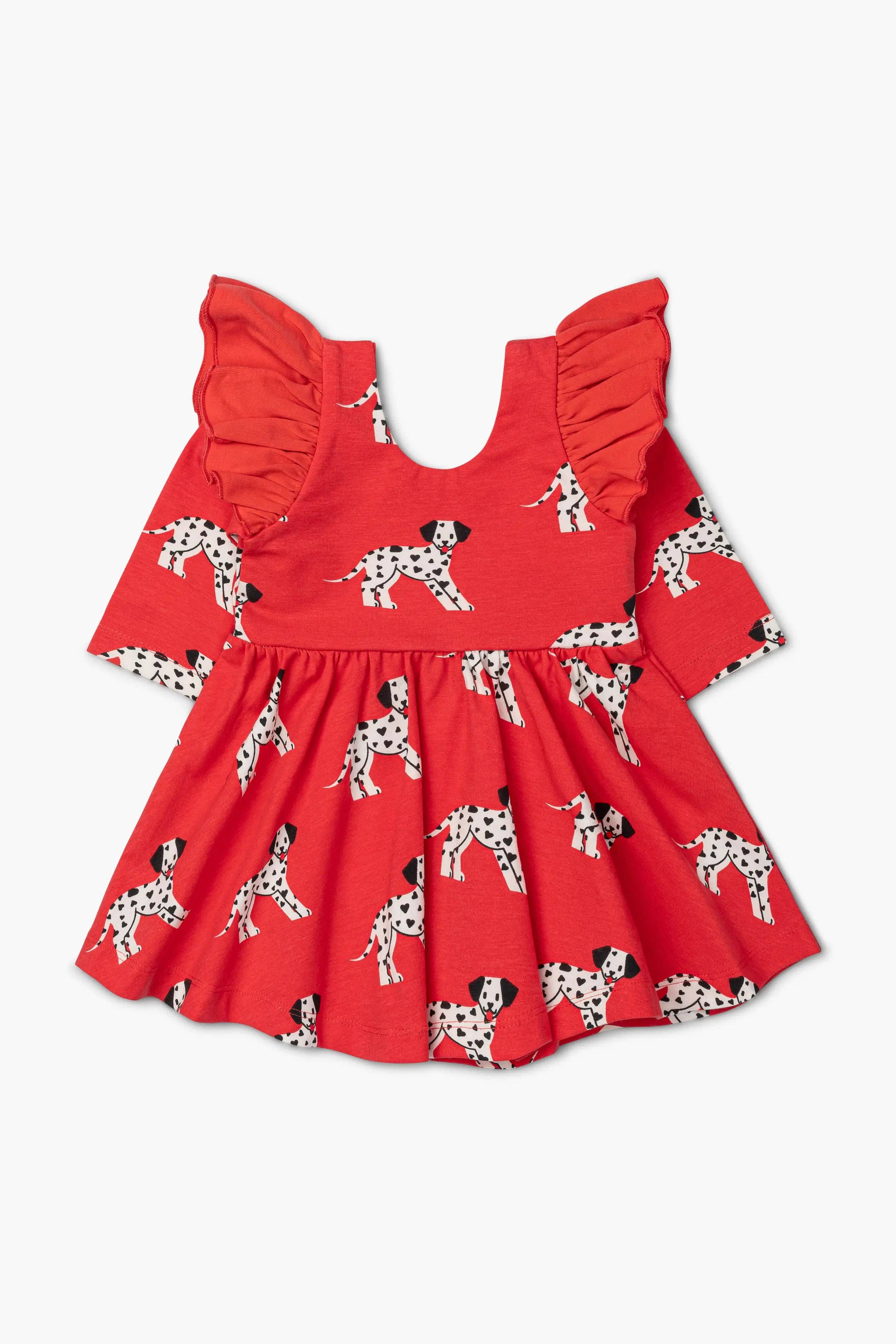 Double Ruffle Let's Dance Dress | Dalmatians