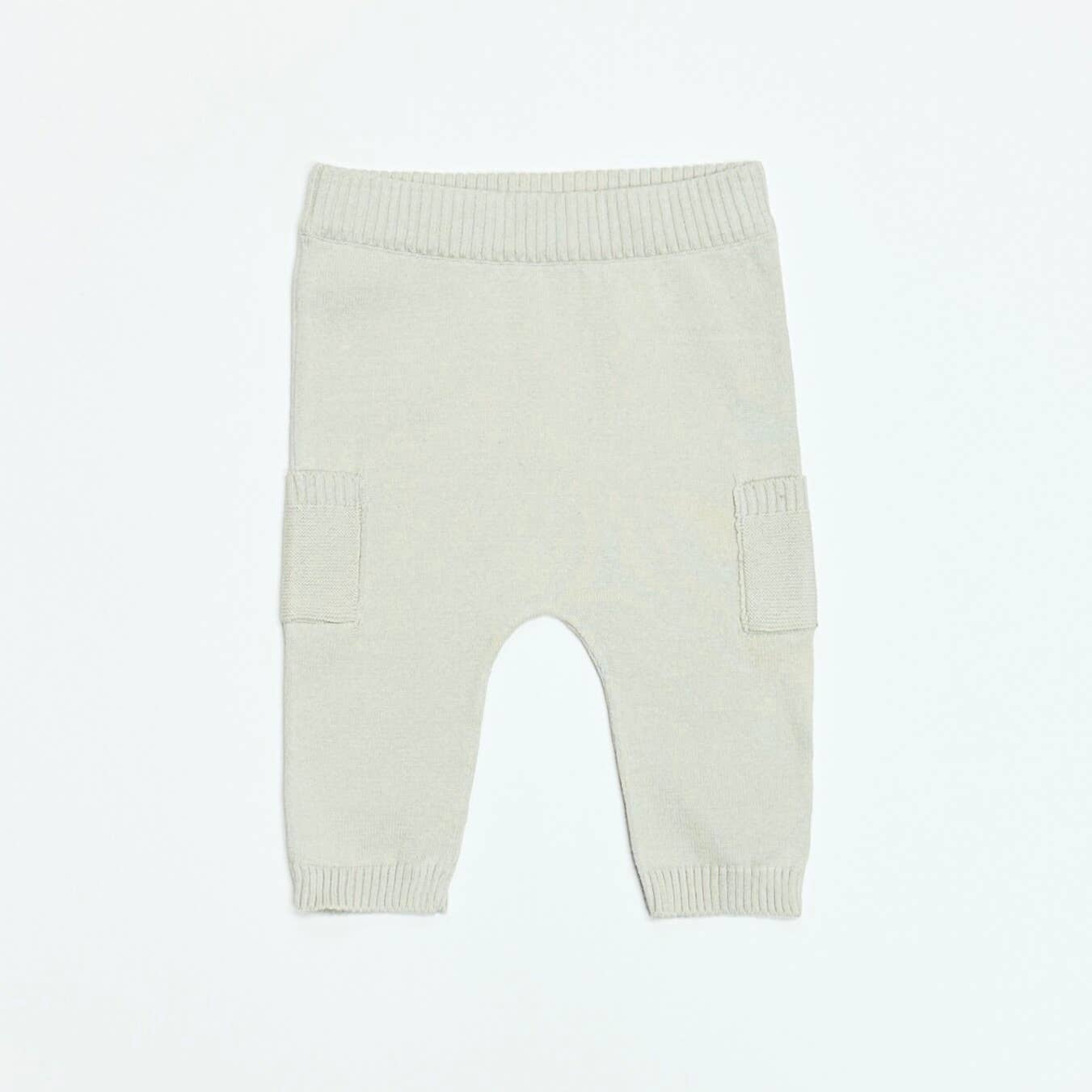 Baby Side Pocket Sweater Knit Pants (Organic Cotton)