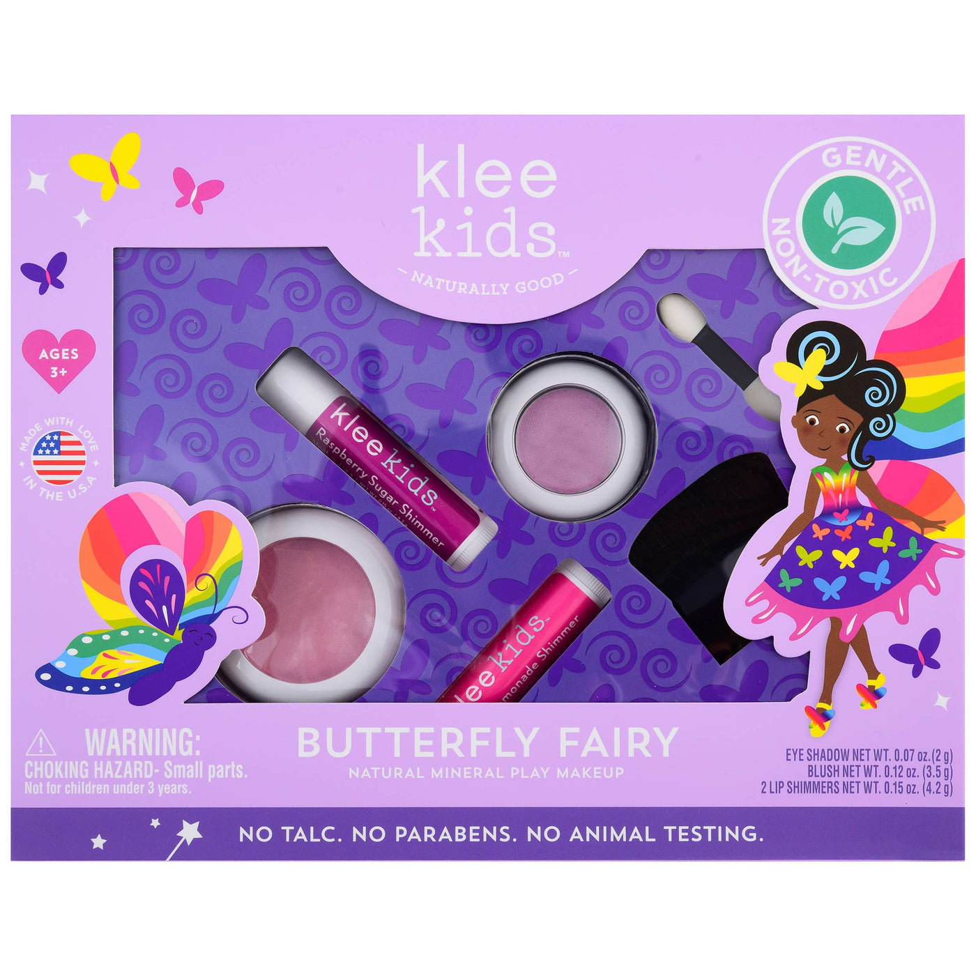 Melon Sugar Fairy - Klee Kids Play Makeup 4-PC Kit