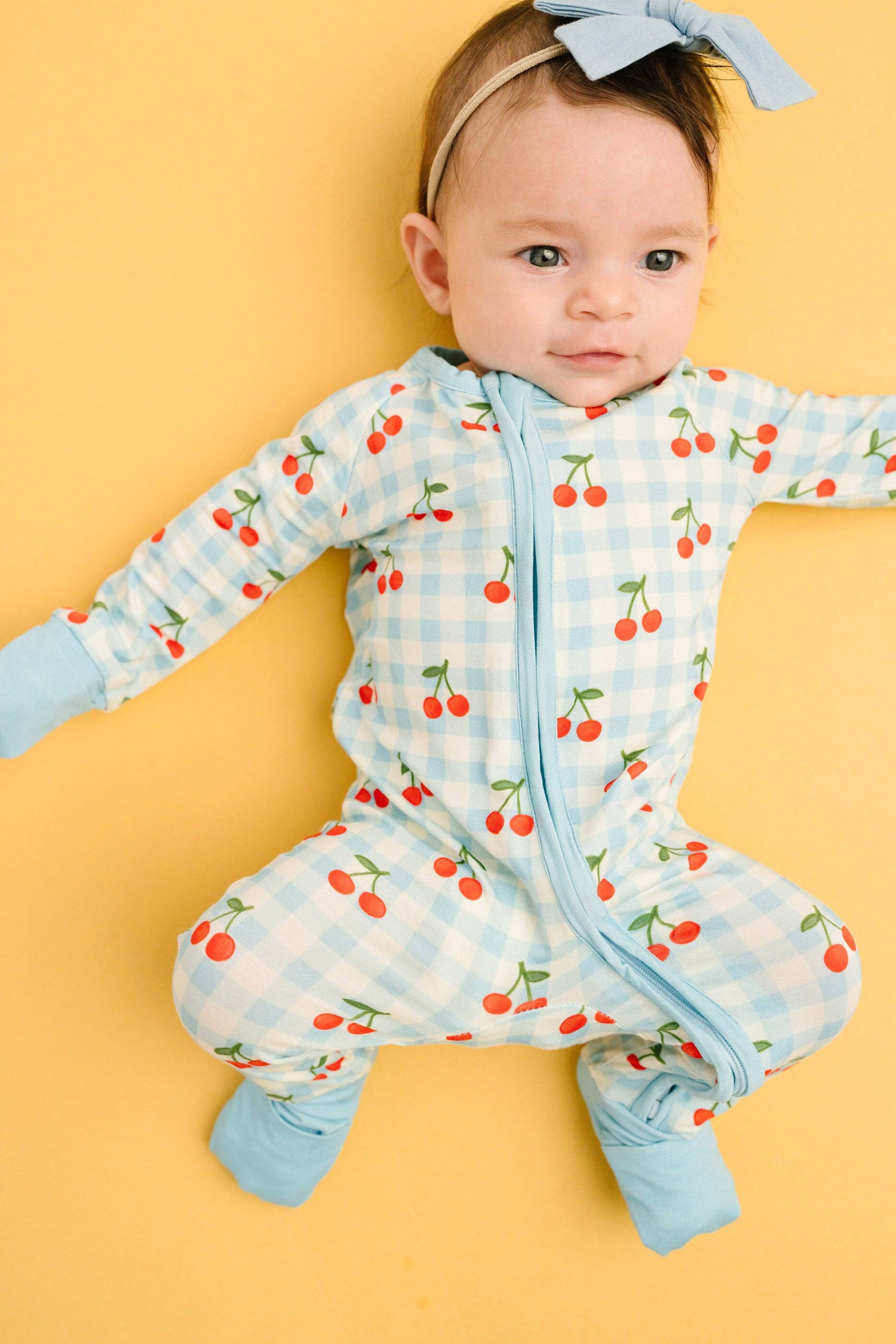 Cherry Picnic Bamboo Sleeper