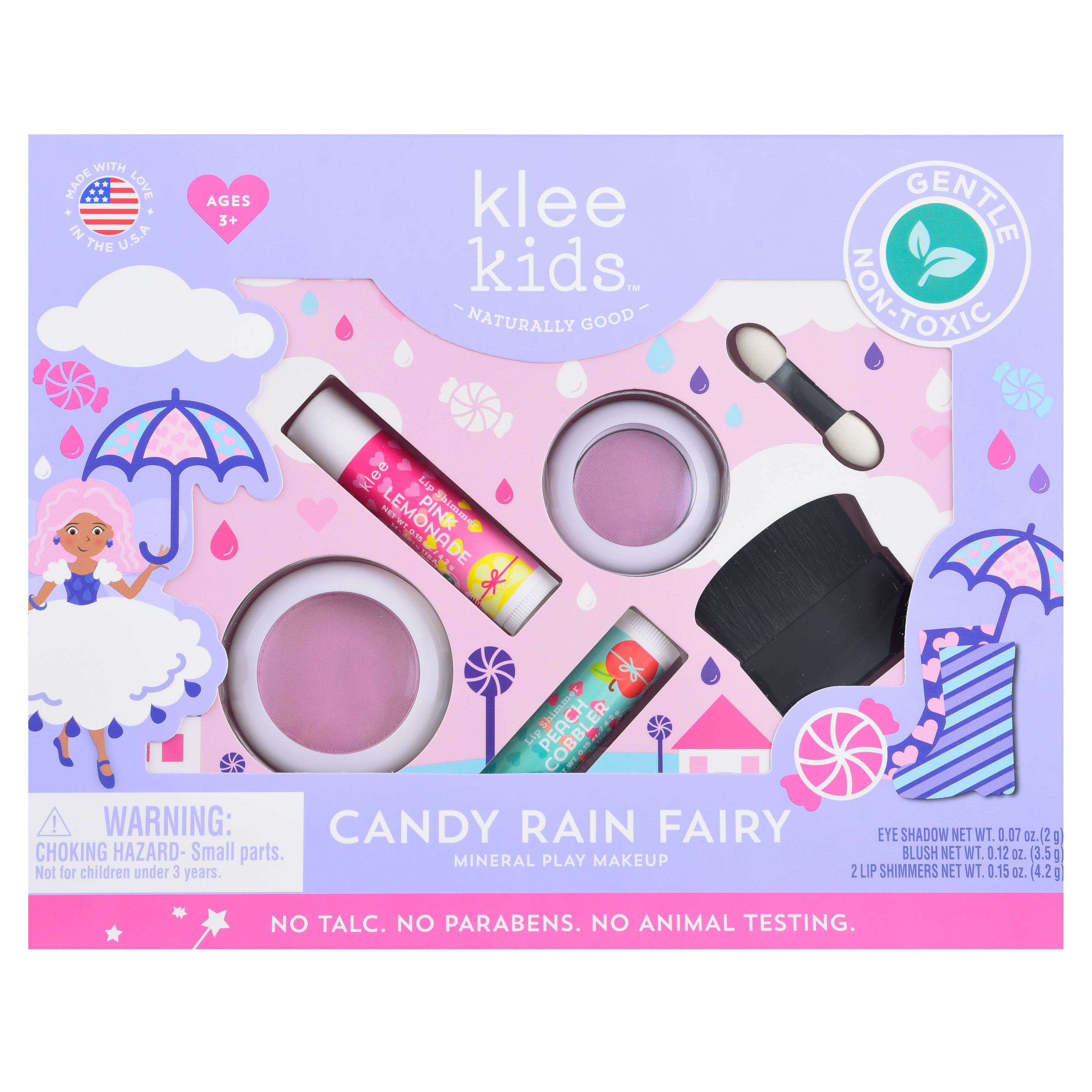 Melon Sugar Fairy - Klee Kids Play Makeup 4-PC Kit