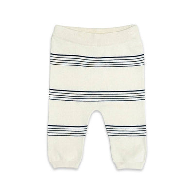 Organic Stripe Sweater Knit Baby Pullover & Pants Set