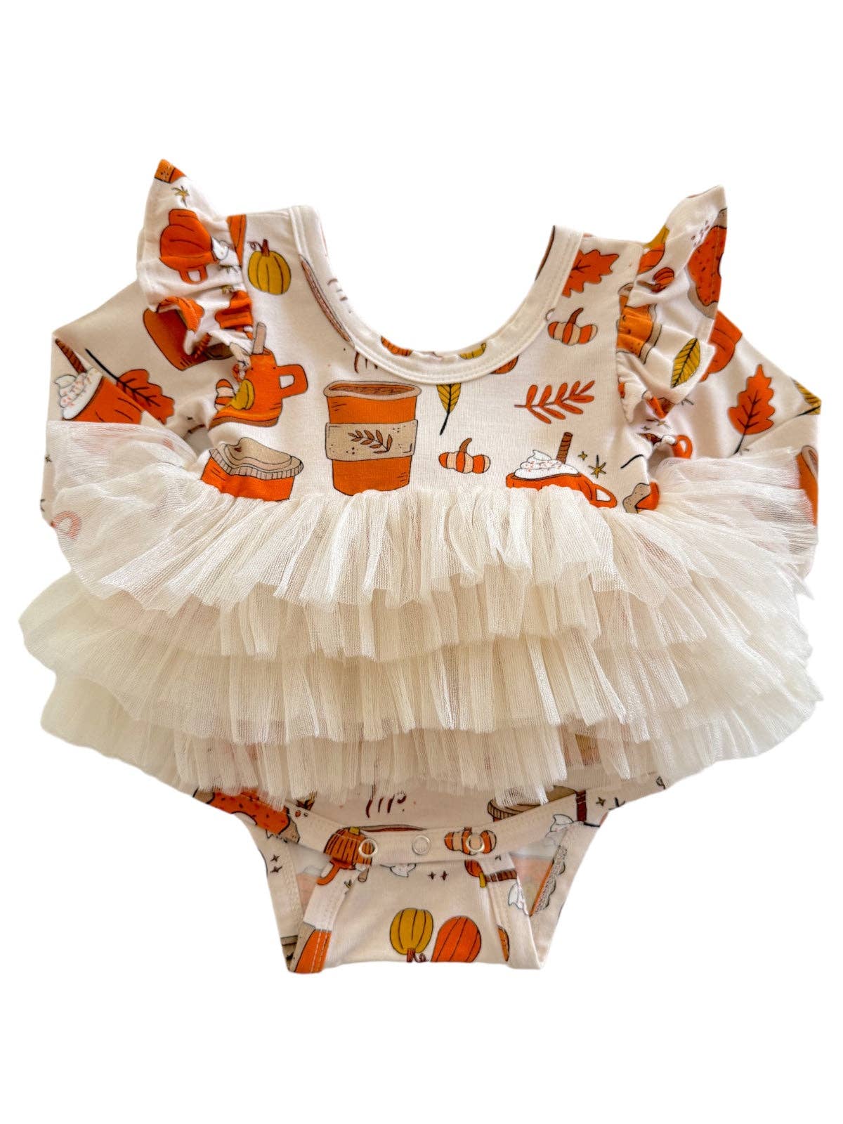 Pumpkin Spice Latte Tutu Dress