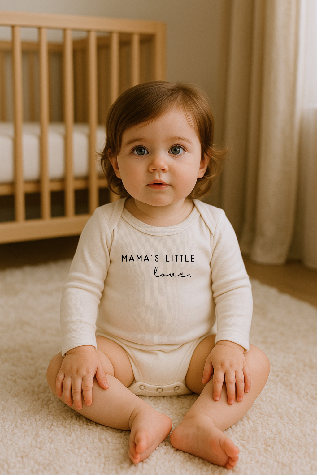 Organic Baby Bodysuit | Long Sleeve | Mama's Little Love