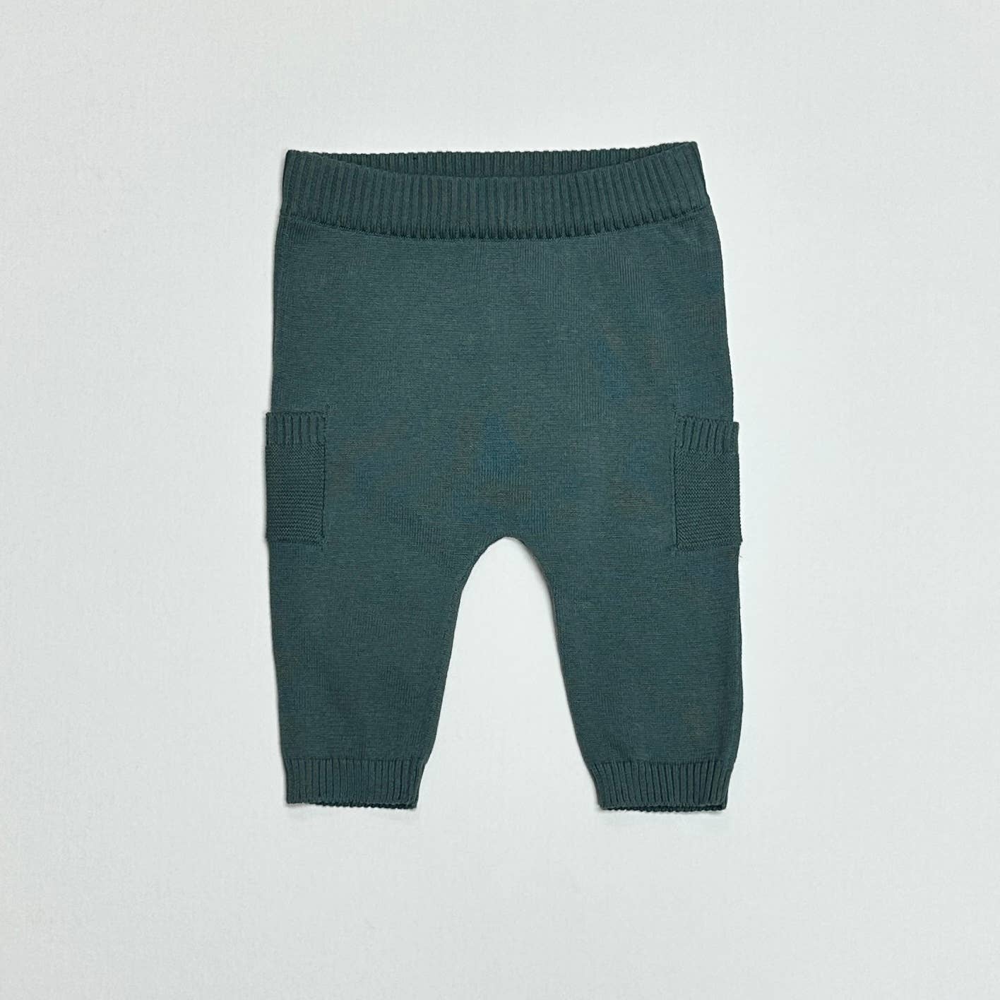 Baby Side Pocket Sweater Knit Pants (Organic Cotton)