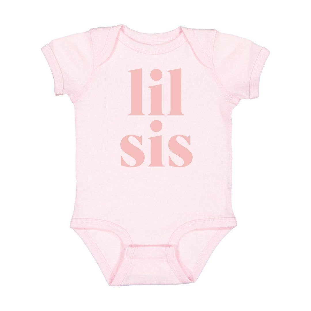 Lil Sis Short Sleeve Bodysuit - Pregnancy Announcement