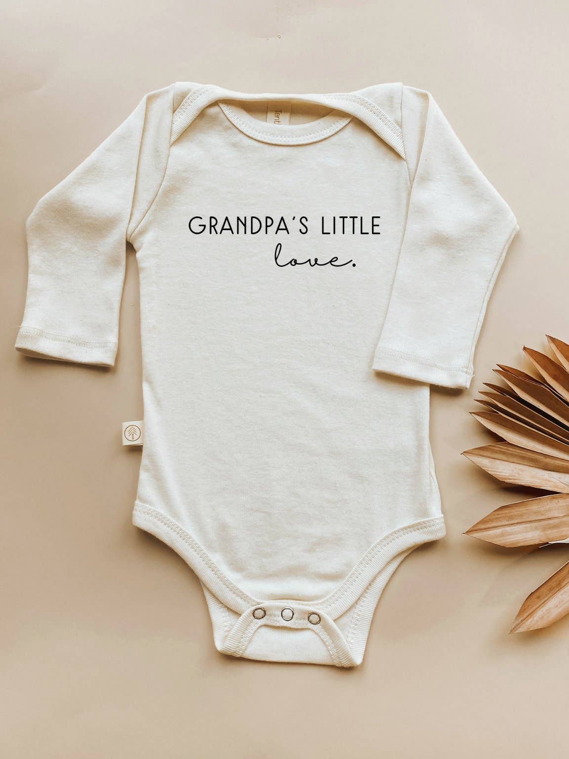 Grandpa's Little Love | Long Sleeve | Organic Baby Bodysuit