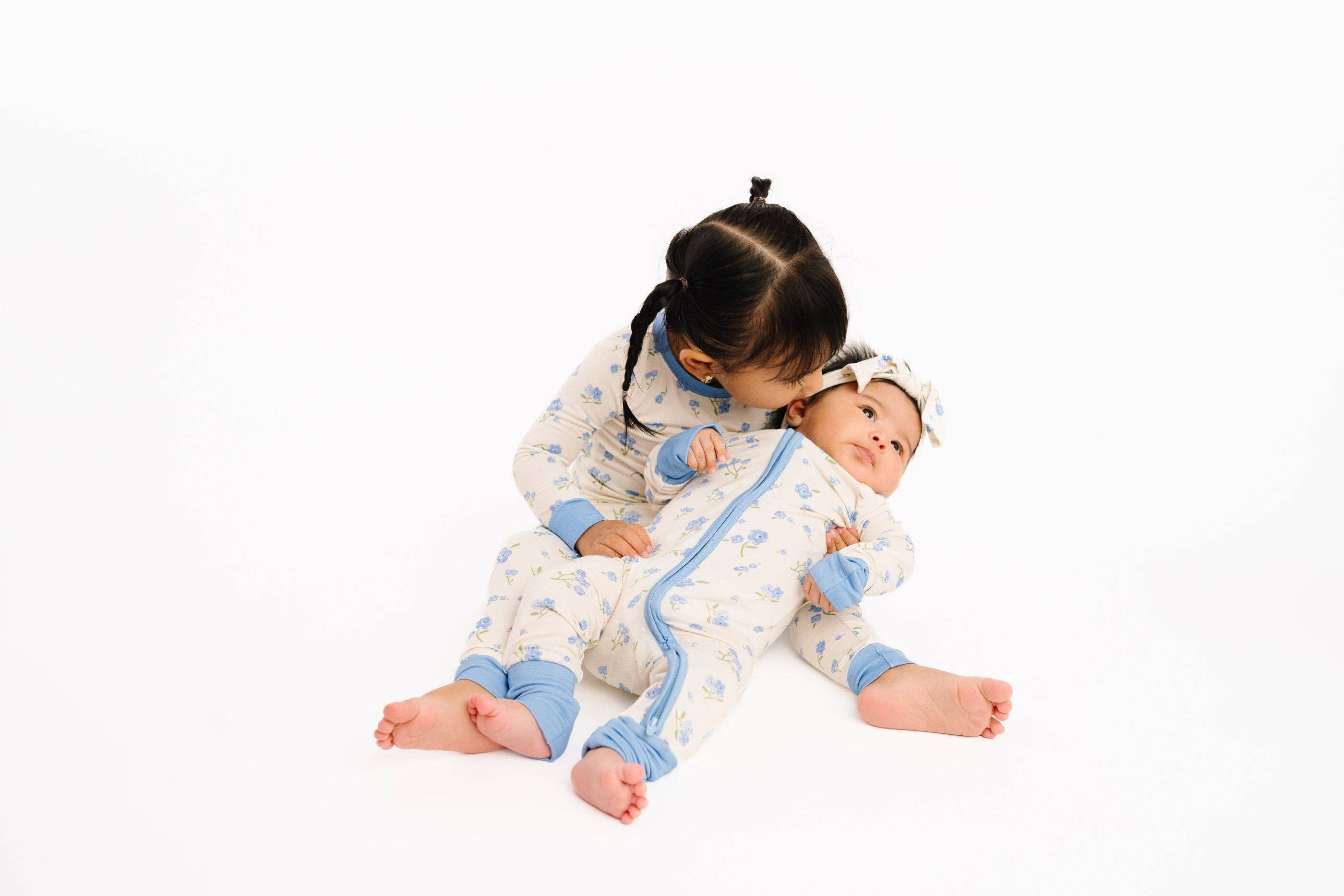 Blue Blooms Bamboo Sleeper