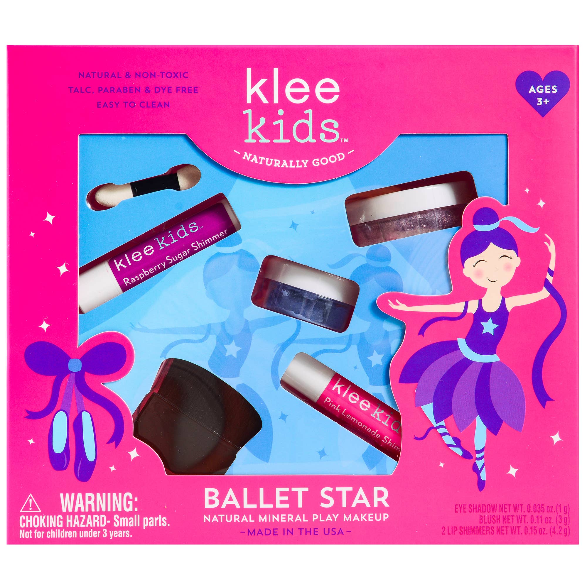 Pom Pom Fairy - Klee Kids Natural Mineral Play Makeup Kit