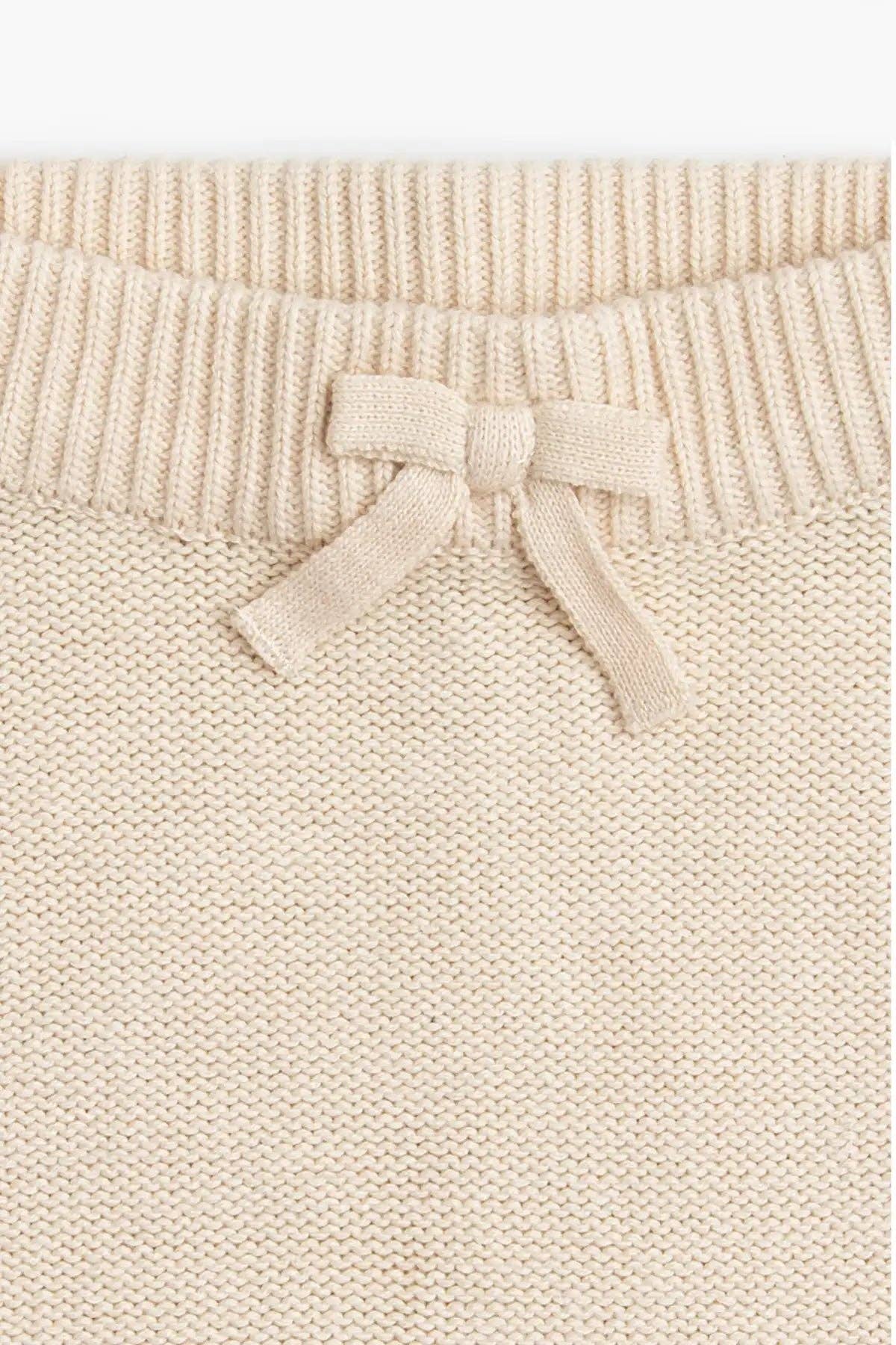 Little Darling Knit Set | Cream