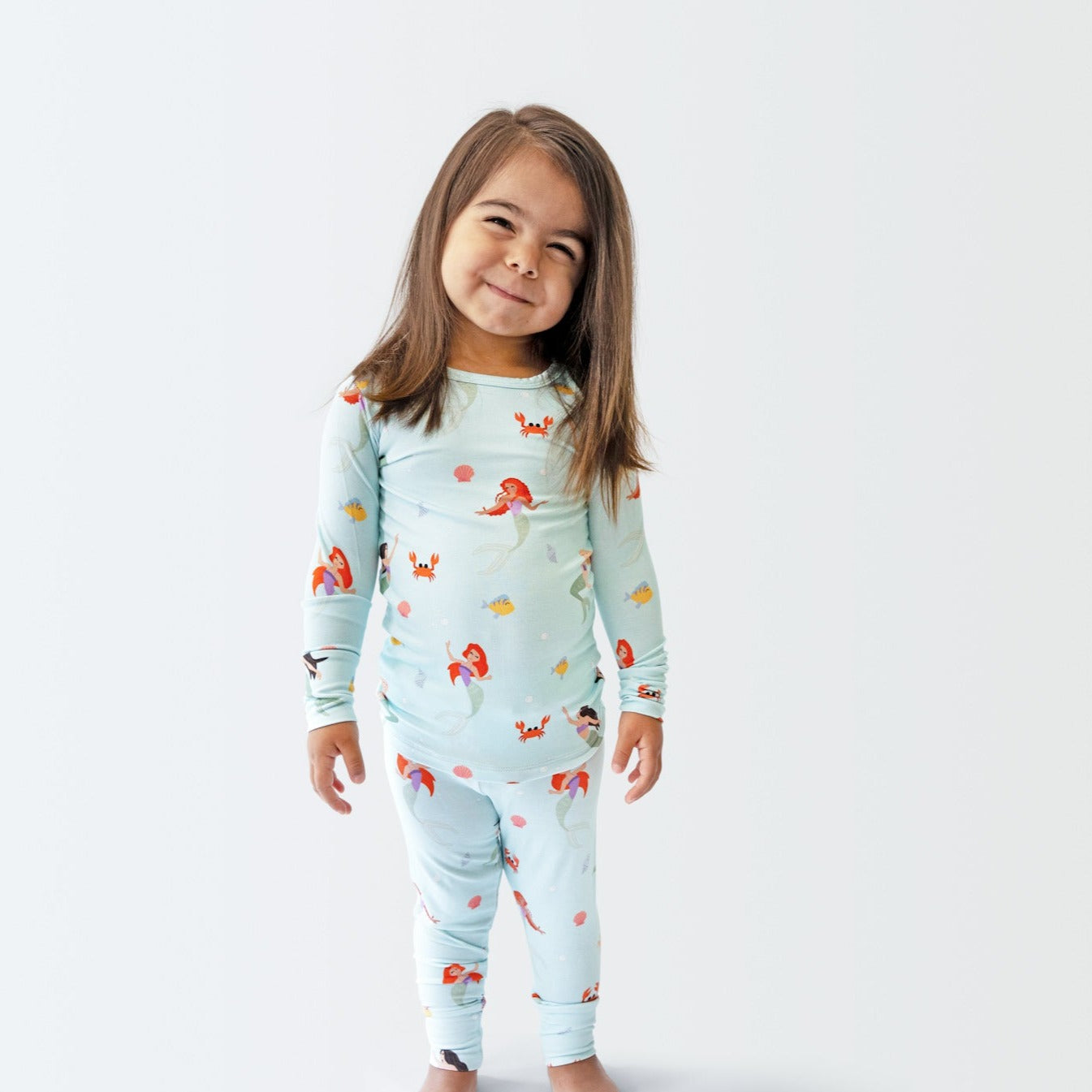 Mermaid Two-Piece Bamboo Pajama Set