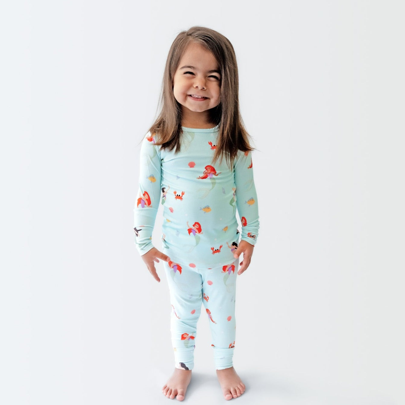 Mermaid Two-Piece Bamboo Pajama Set