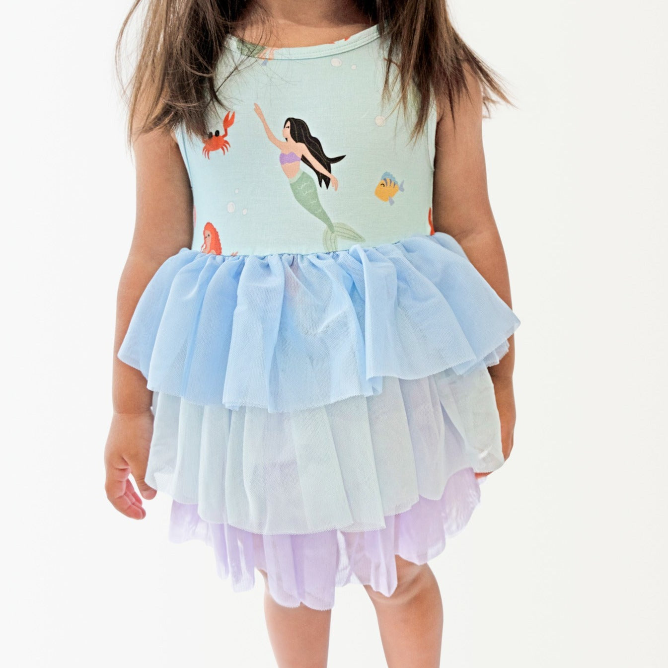 Mermaid Bodysuit Tutu Dress