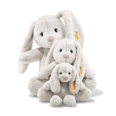 Hoppie Rabbit Plush Animal Toy, 7 Inches