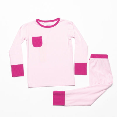 Dream in Pink Two-Piece Bamboo Pajama Set