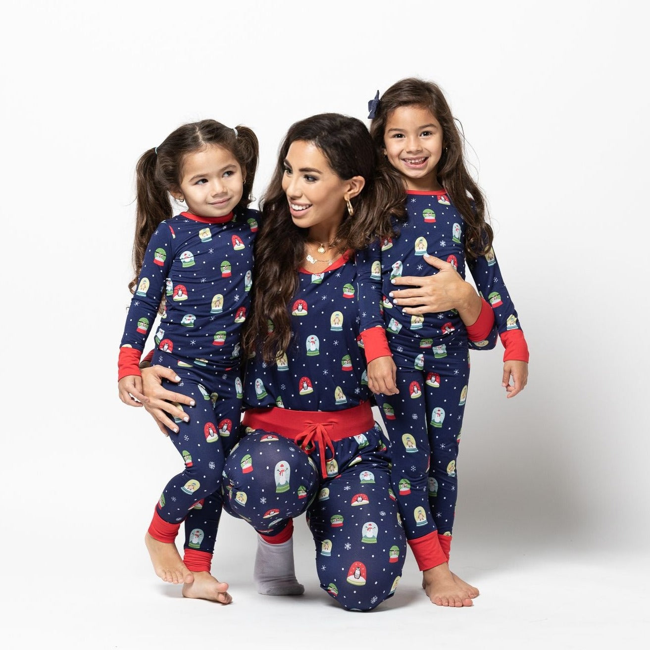 Let it Snowglobe Two-Piece Bamboo Pajama Set | Final Sale