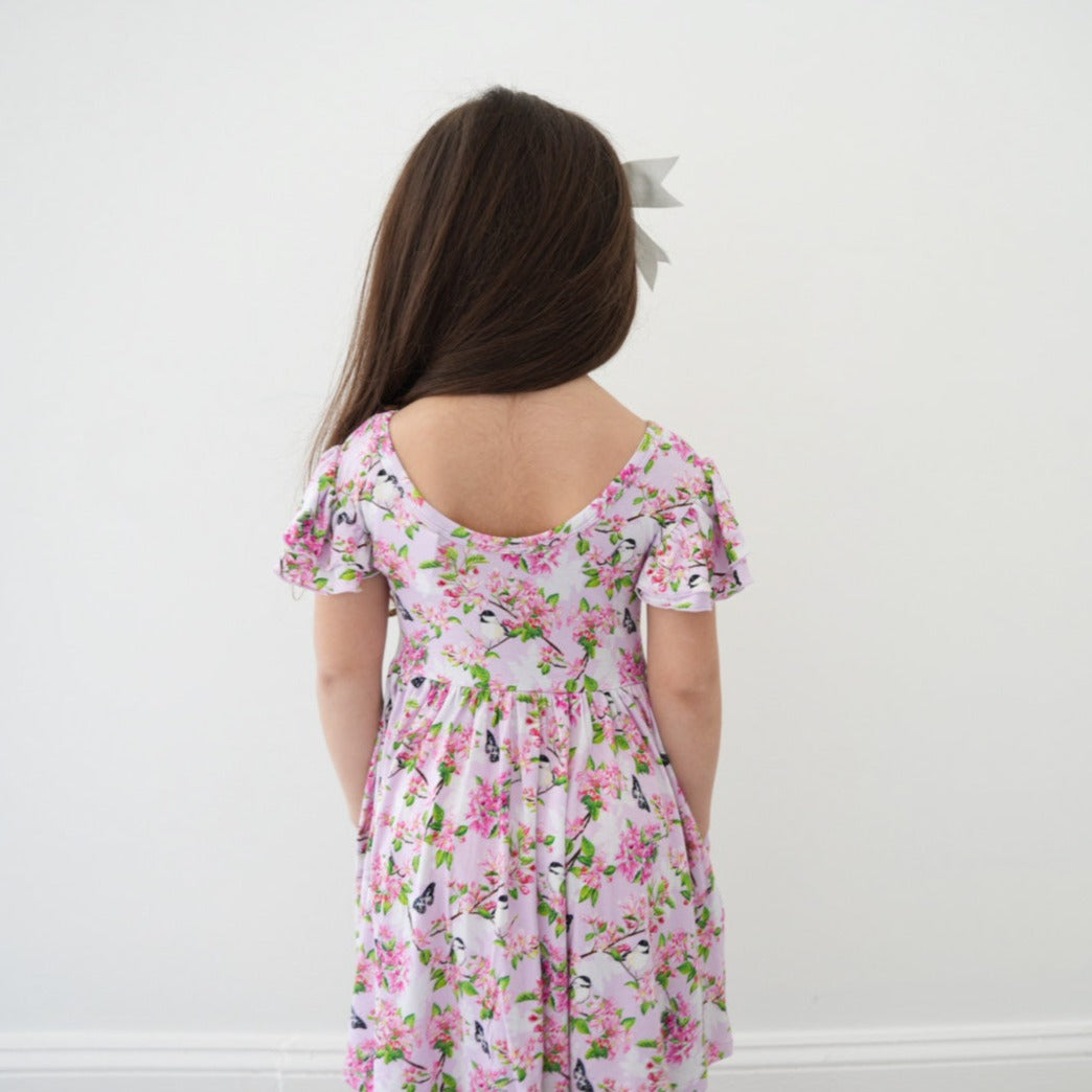 Seventh Blossom Ruffled Twirl Dress