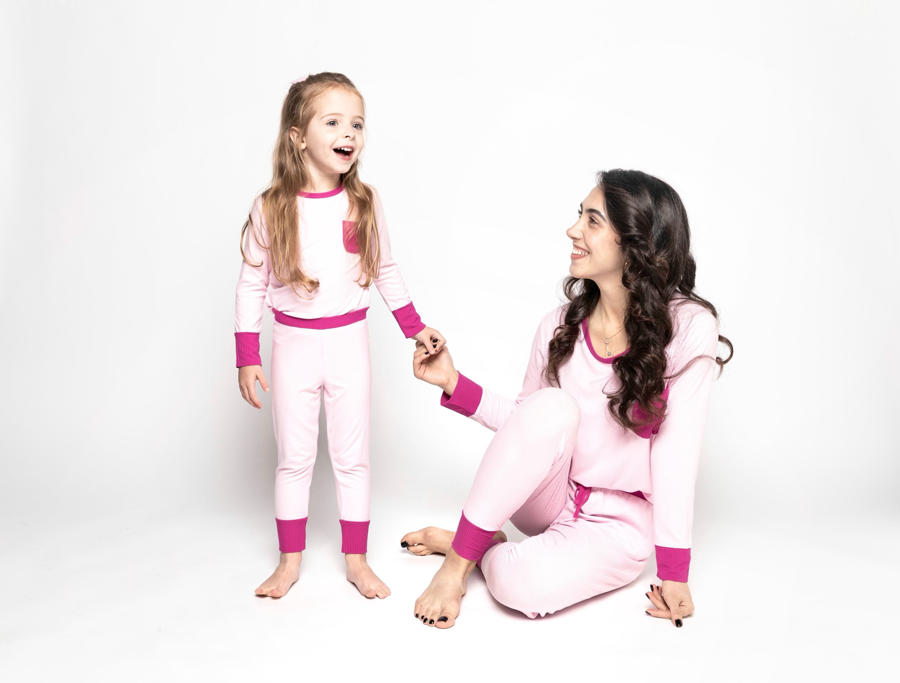 Dream in Pink Two-Piece Bamboo Pajama Set