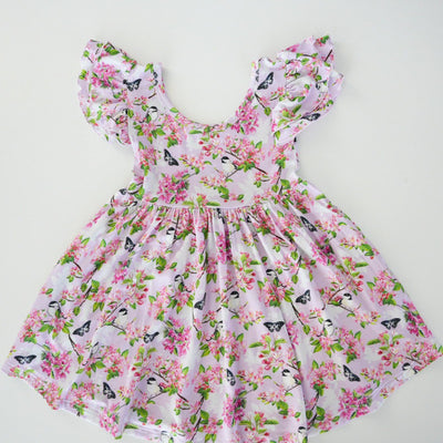 Seventh Blossom Ruffled Twirl Dress