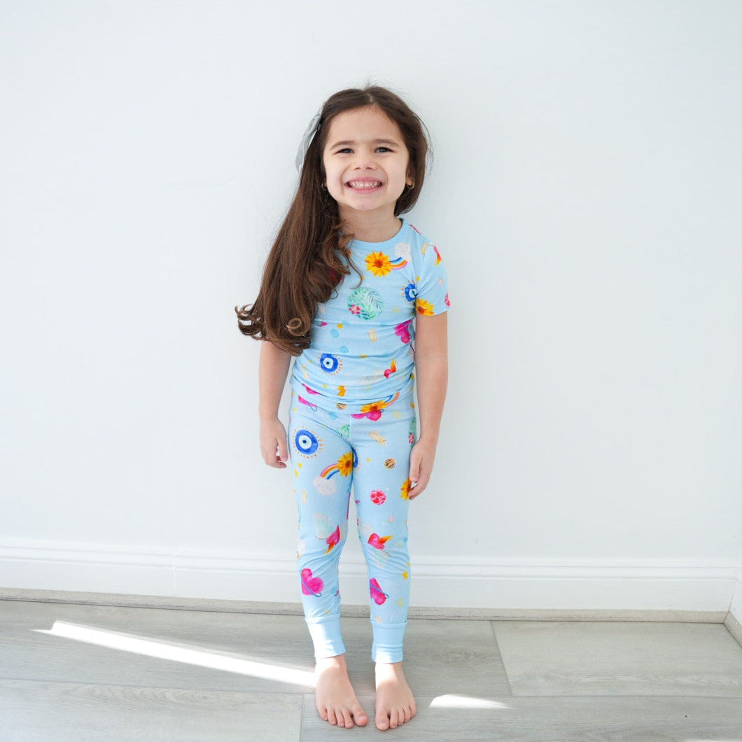 Harper's Nazaar Two-Piece Bamboo Pajama Set